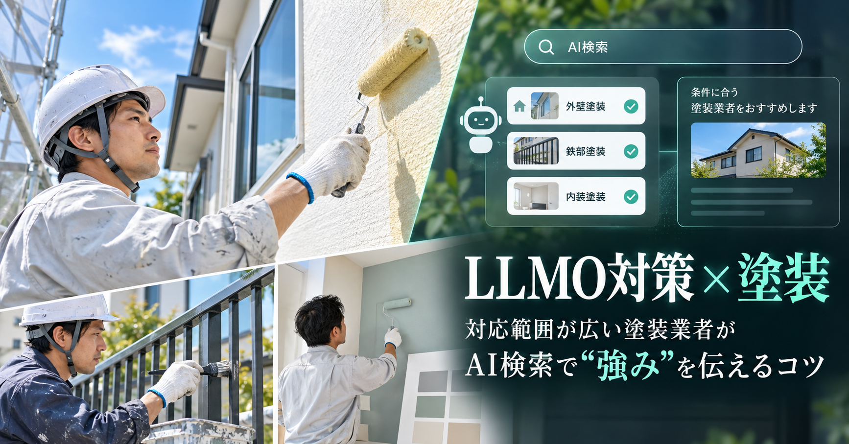 LLMO対策 塗装