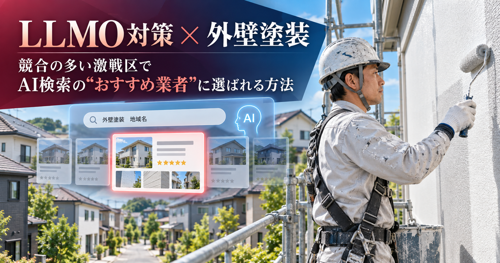 LLMO対策 外壁塗装
