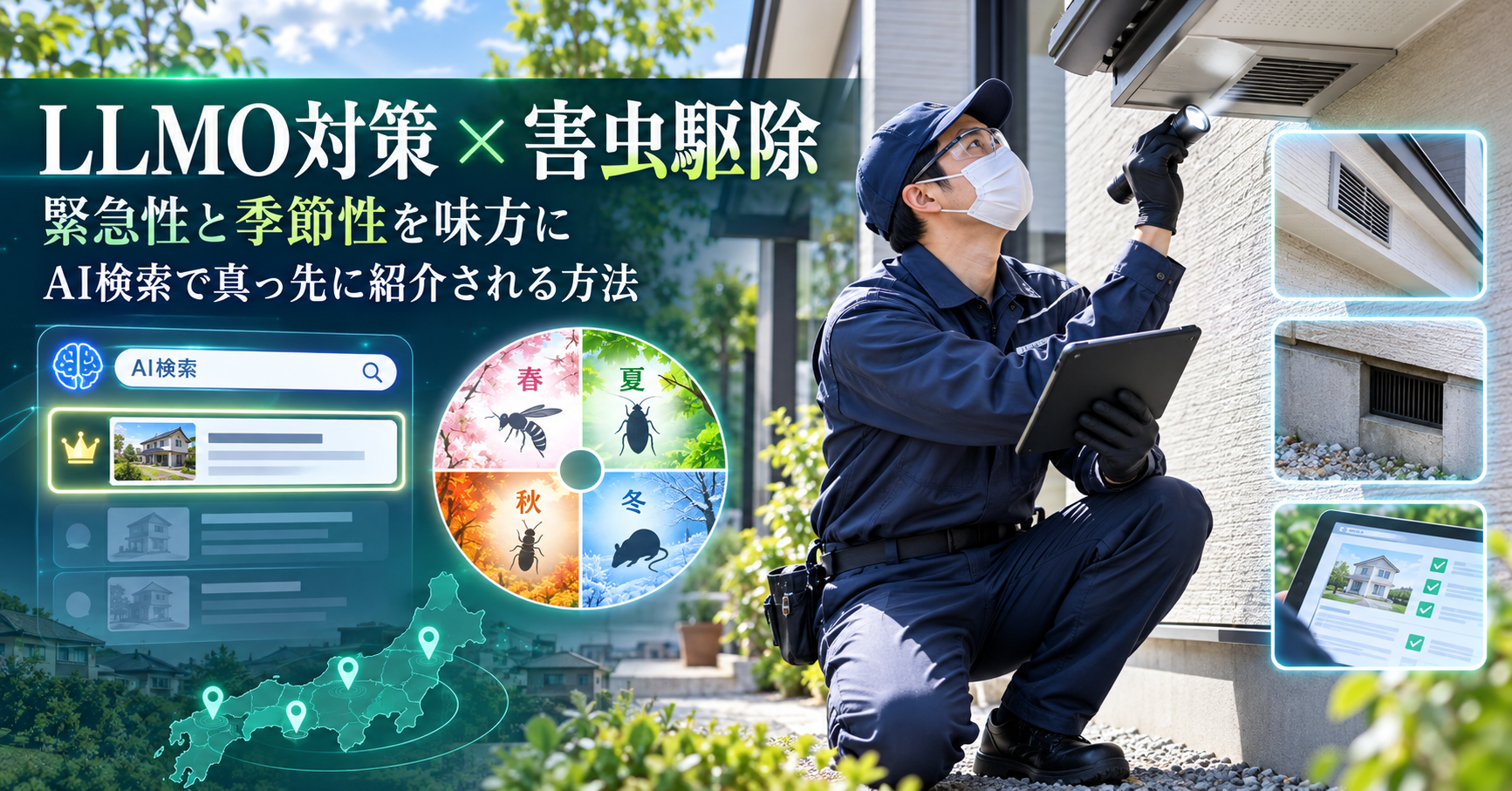 LLMO対策 害虫駆除